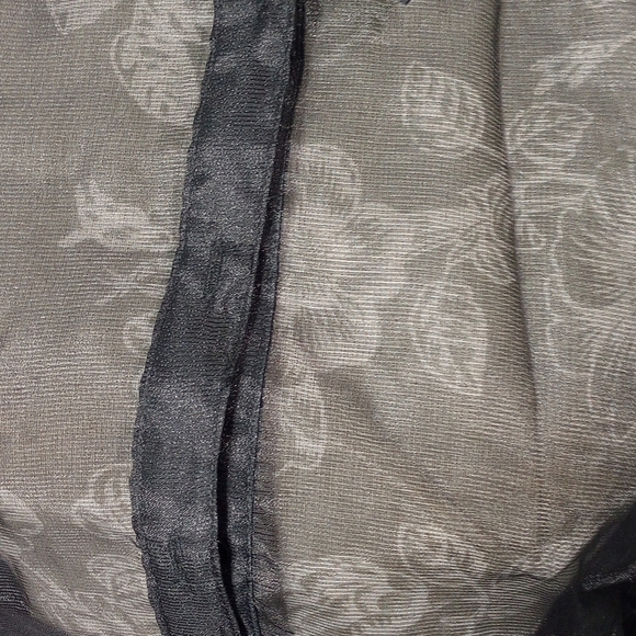 Misguided Black Sheer Women's Top - Picture 8 of 13